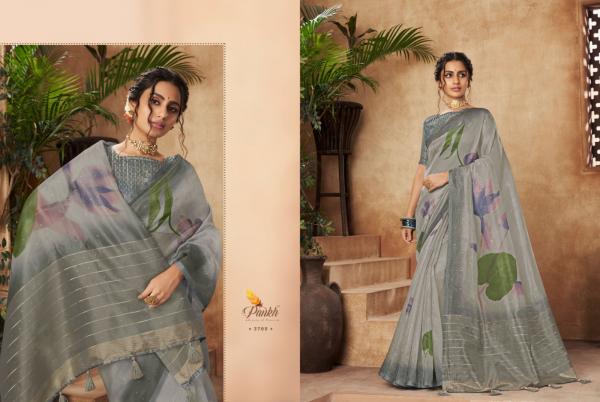 Pankh Chhapa Vol 3 Fancy Organza Saree Collection